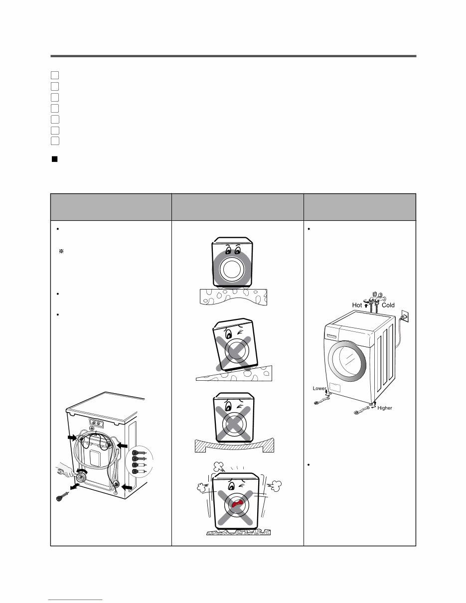 LG WM2650HRA Service Manual & Repair Guide preview img 8