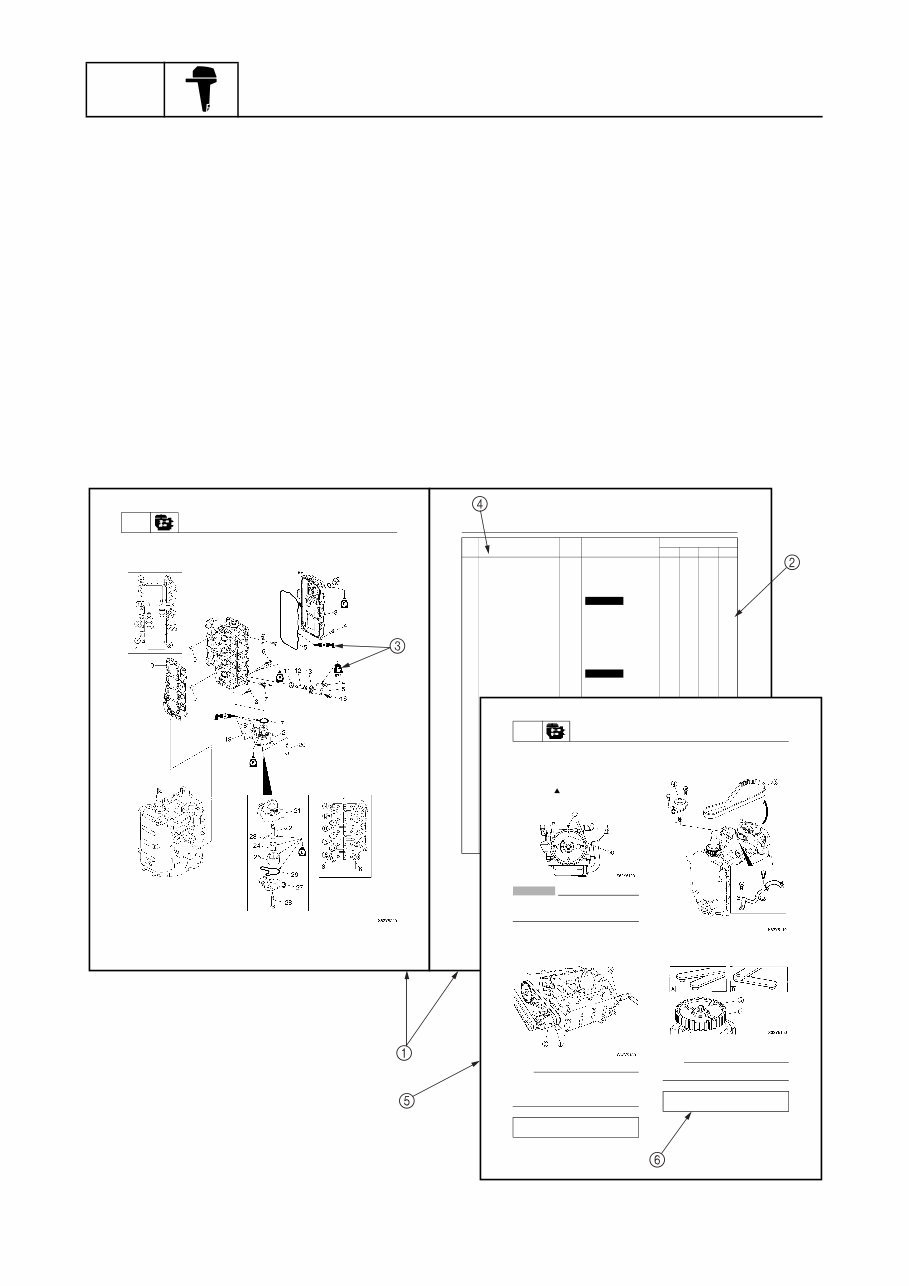 2004 Yamaha T50 TLRC Outboard service repair maintenance manual. Factory preview img 5