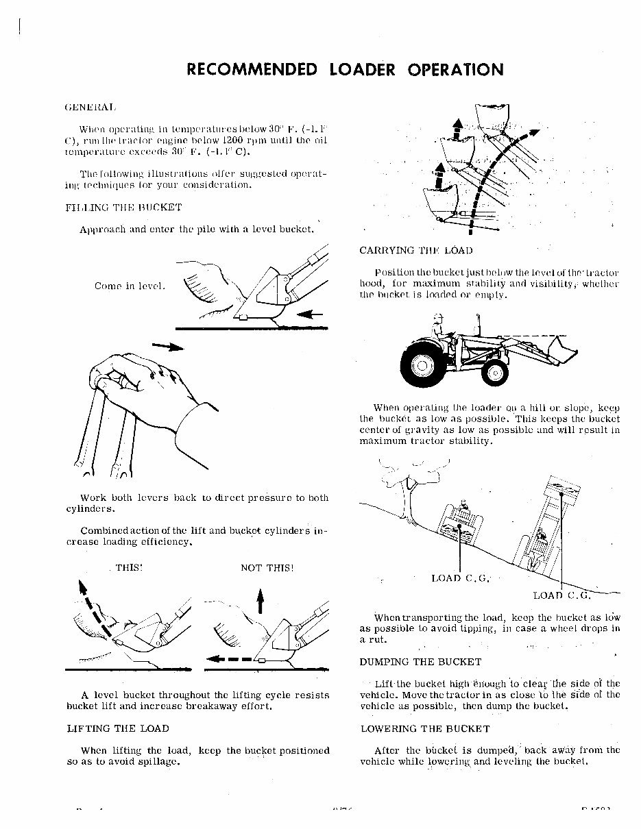Kubota Tractors 1200 Front Loader Owners Manual preview img 4