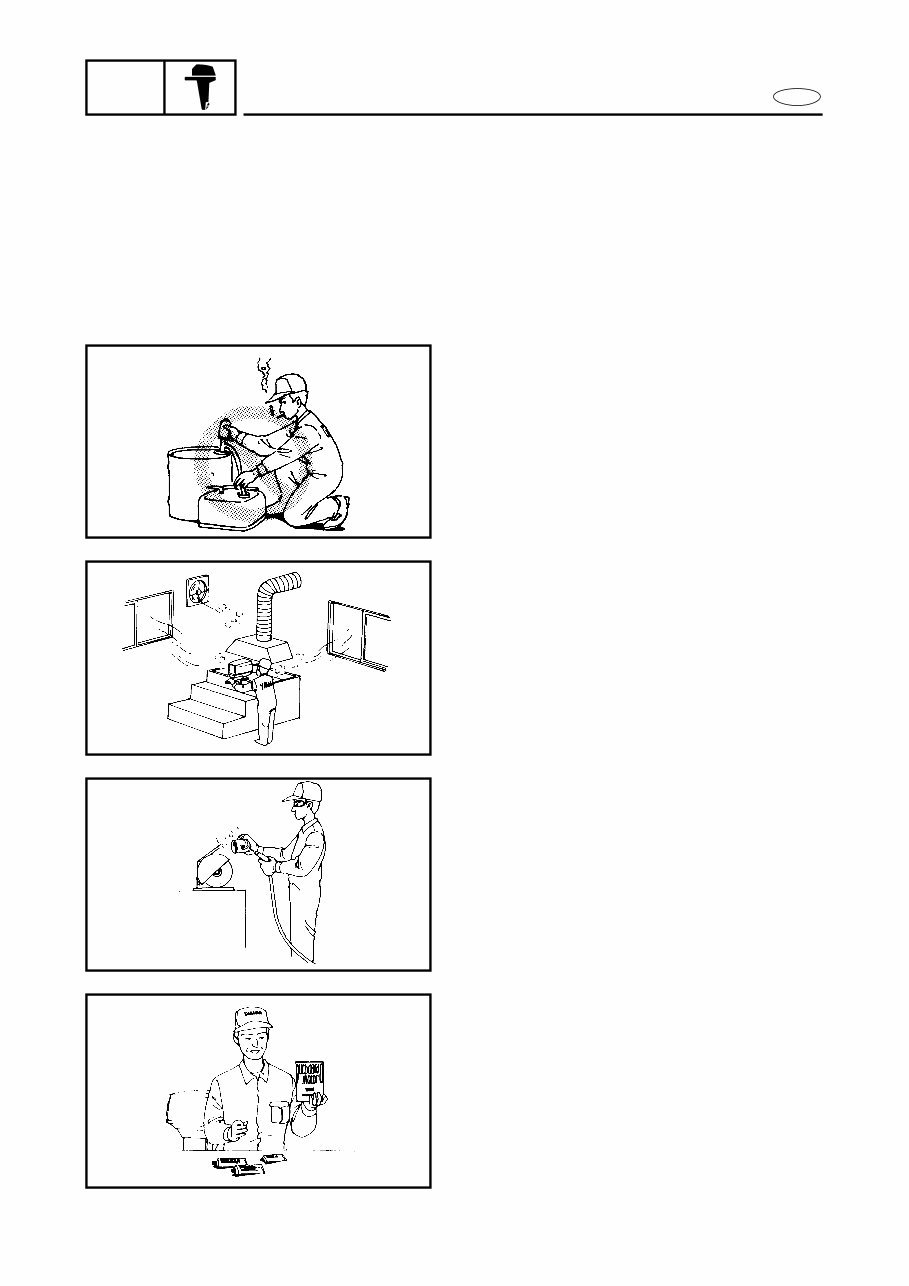 Yamaha Outboard 40C 50C 40TLRD 50TLRD* Factory Service / Repair/ Workshop Manual ! preview img 10