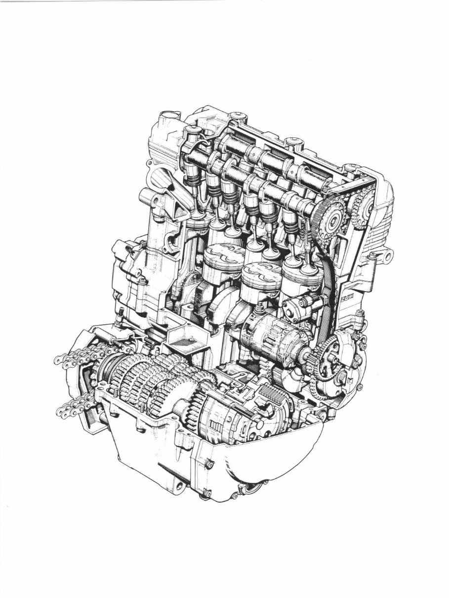 1997-2000 Suzuki GSXR 600 GSXR600 GSX-R600V GSX-R600W GSX-R600X Service & Repair Manual preview img 5