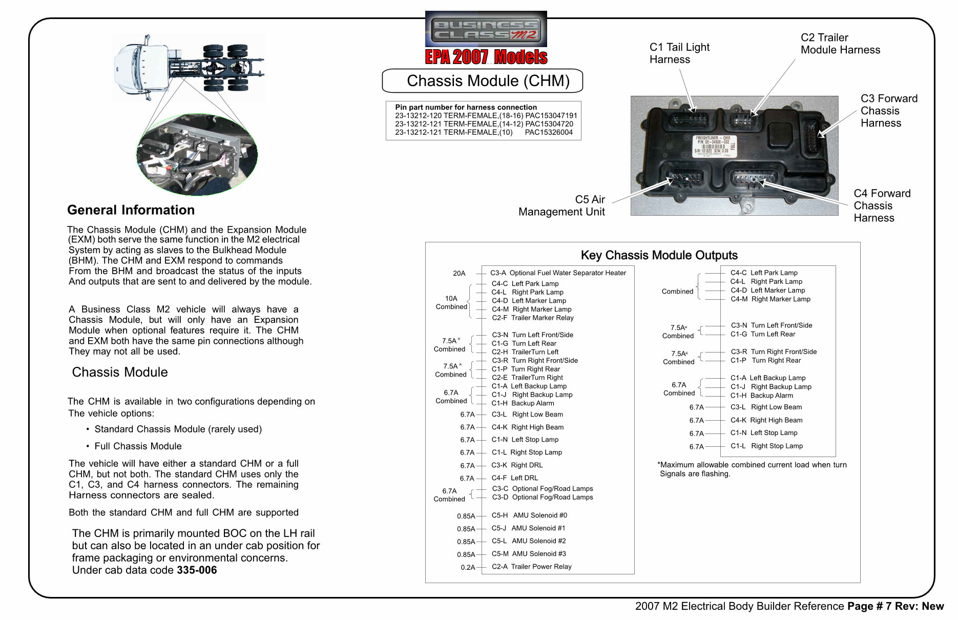 2007 Freightliner M2 Electrical Body Builder Reference Guide preview img 8