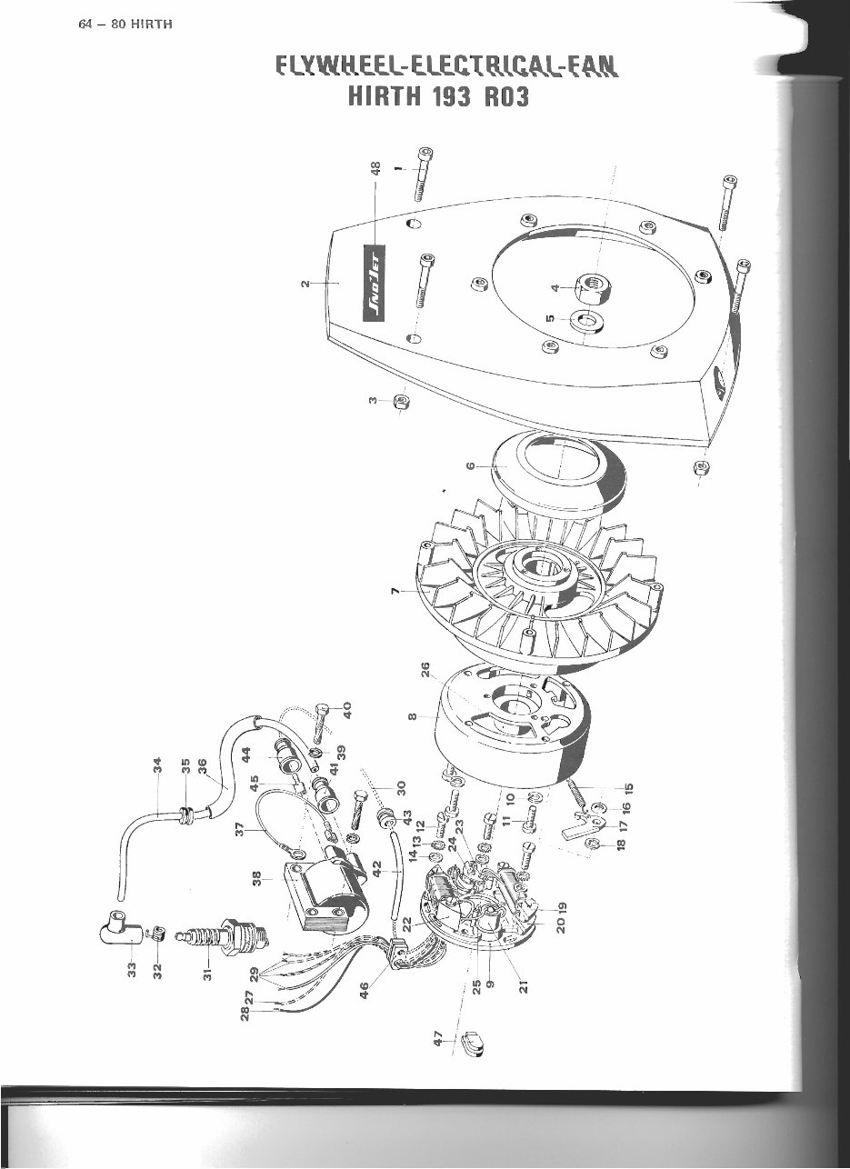 Hirth 292 single snowmobile engine parts manual preview img 8