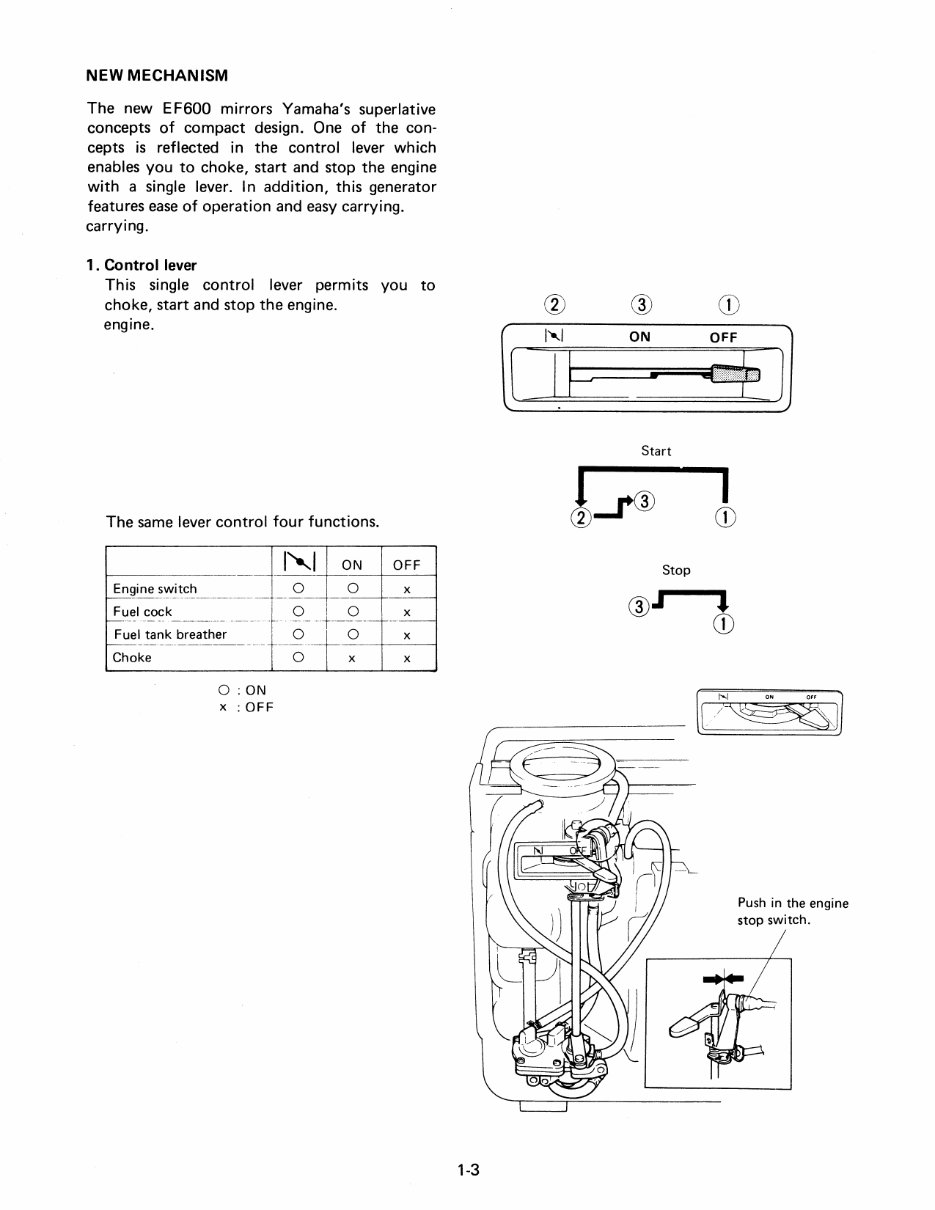 Yamaha EF600 Generator Service Manual preview img 7