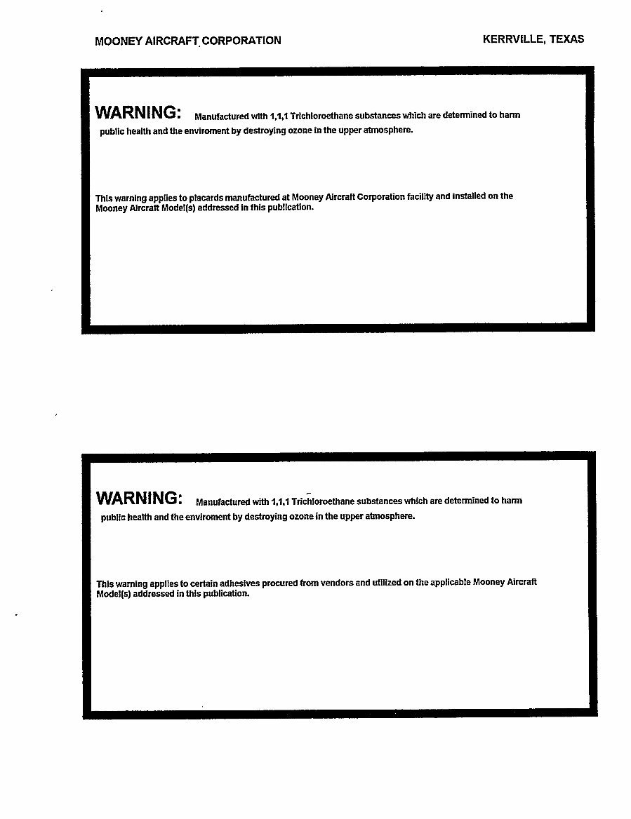 Mooney M20K Service Workshop Manual & Parts Manuals M20-K - preview img 2