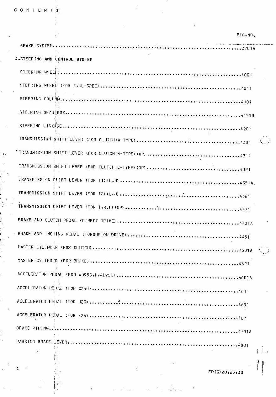KOMATSU FG20 FD20 MORE Parts Part IPL Manual preview img 8
