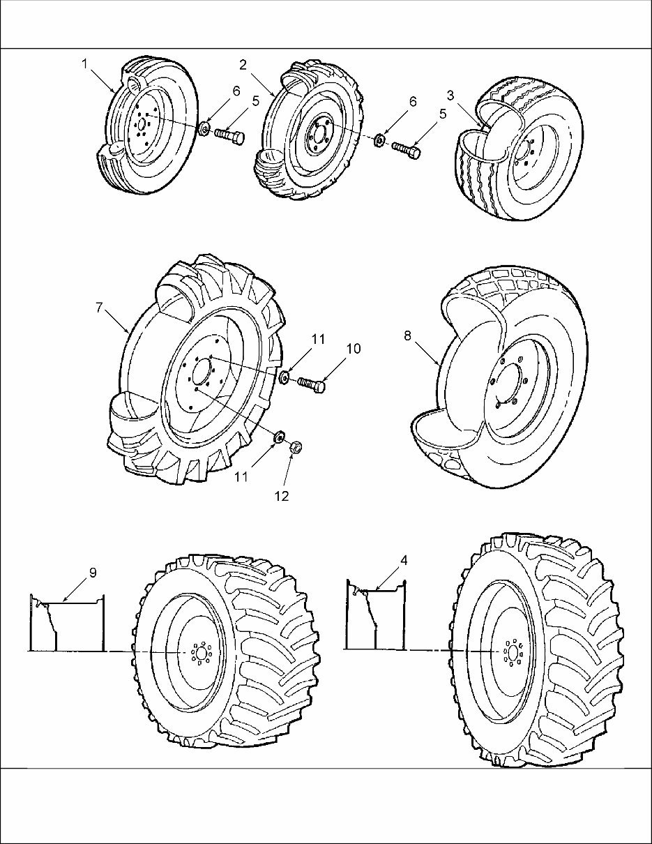 NEW HOLLand TC21D 3 CYLINDER DELUXE COMPACT Tractor MASTER ILLUSTRATED Parts LIST Manual BOOK preview img 5