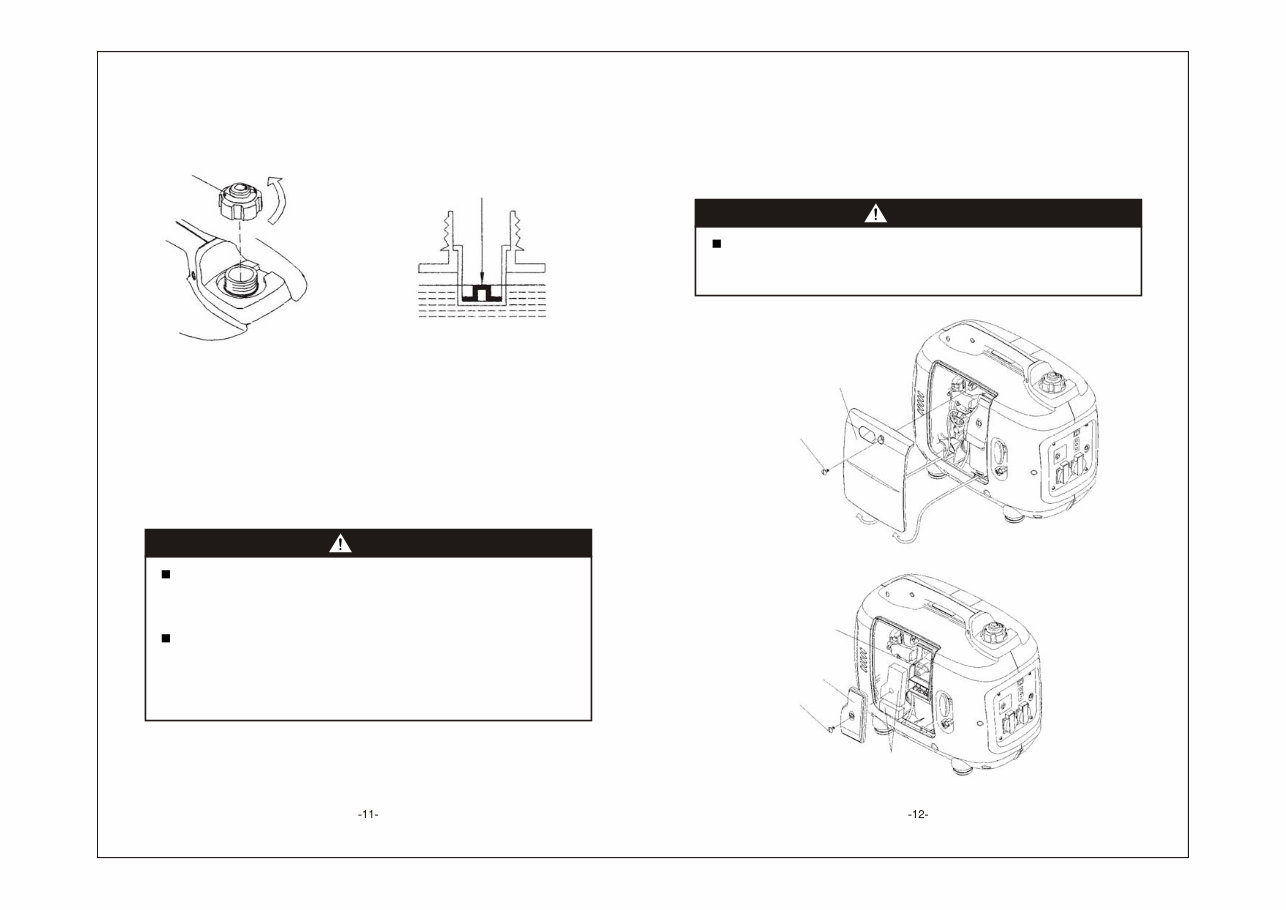 Kipor KGE2000TC generator user and parts manual preview img 8