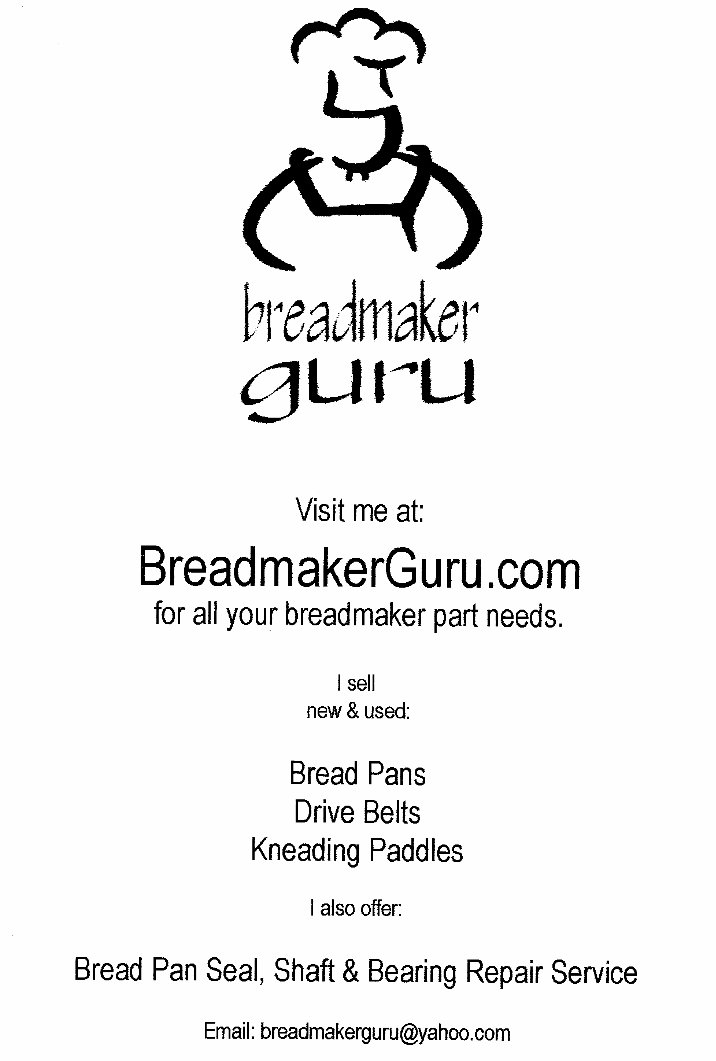 Cookworks Breadmaker Parts Model B0906 Instruction Manual Recipes preview img 4