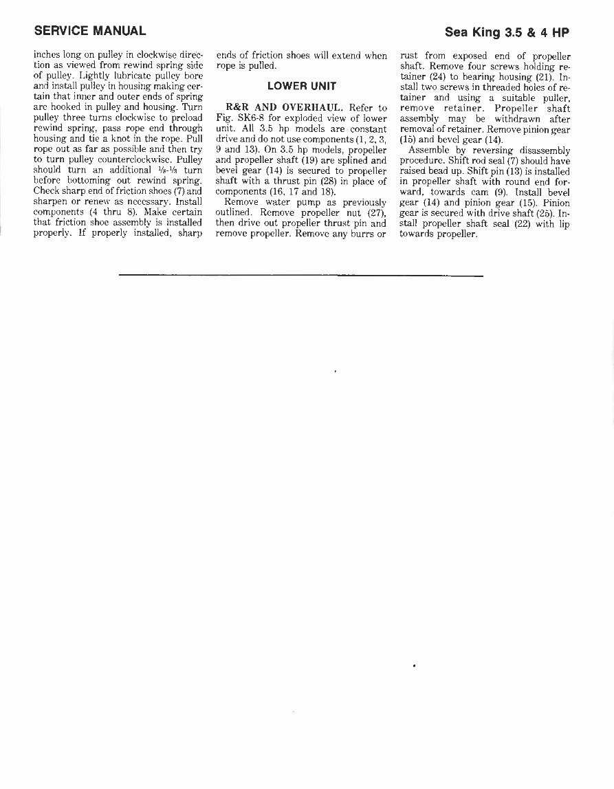 1970-1984 Sea King 3.5HP to 55 HP Outboard Service & Repair Manual preview img 4