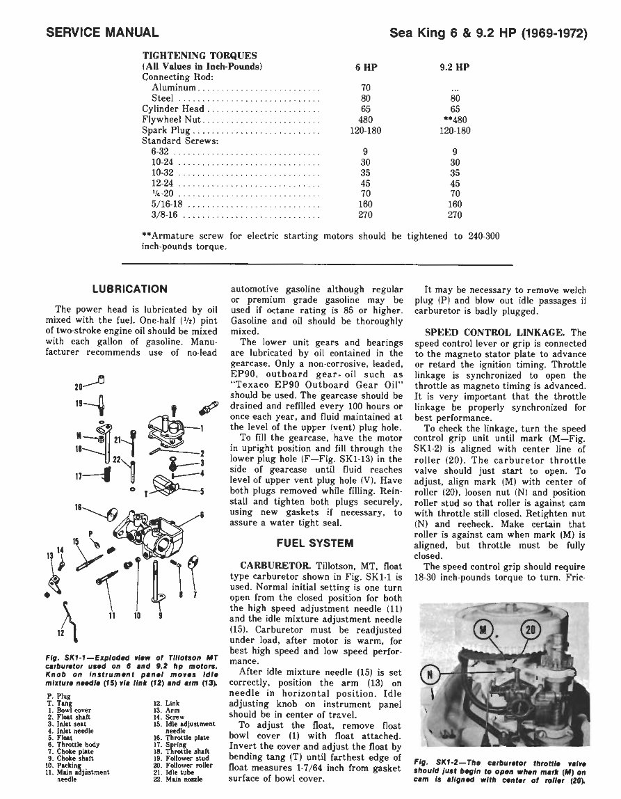 1970-1984 Sea King 3.5HP to 55 HP Outboard Service & Repair Manual preview img 6