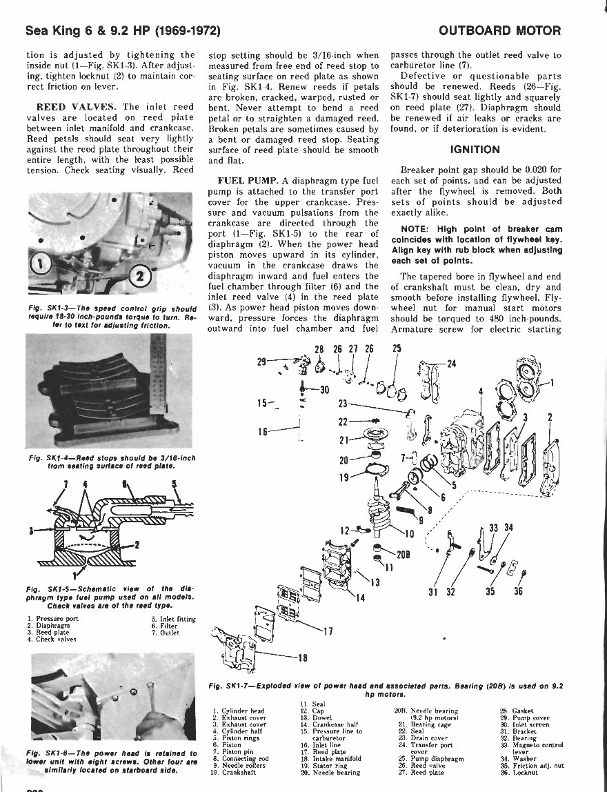 1970-1984 Sea King 3.5HP to 55 HP Outboard Service & Repair Manual preview img 7