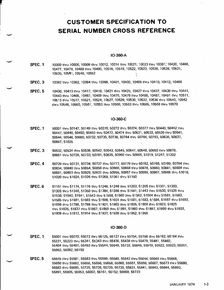 Continental IO-360, TSIO-360 & LTSIO-360 Aircraft Engine Illustrated Parts Catalog Manual IPL IPC - preview img 7