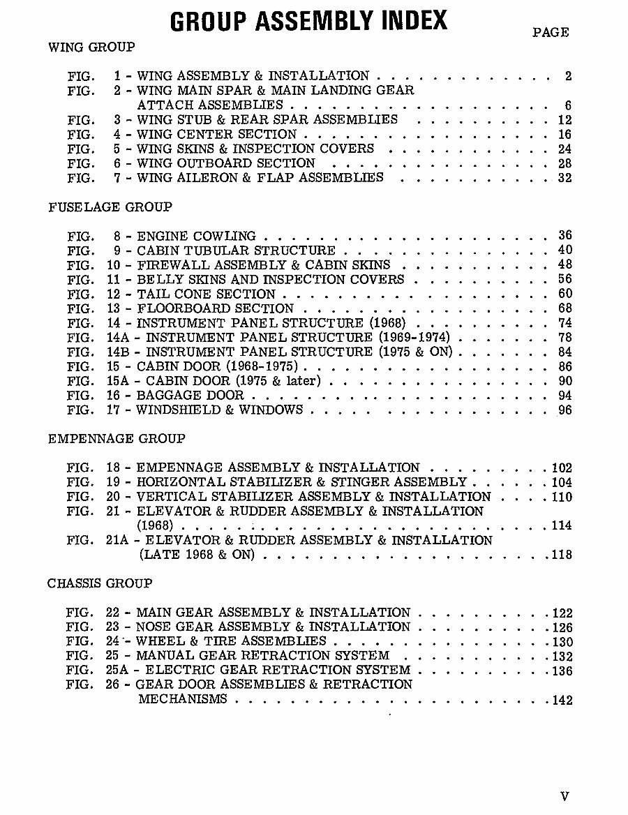 1968-1976 Mooney M20 Series M20C M20E M20F M20G Parts Catalog preview img 7