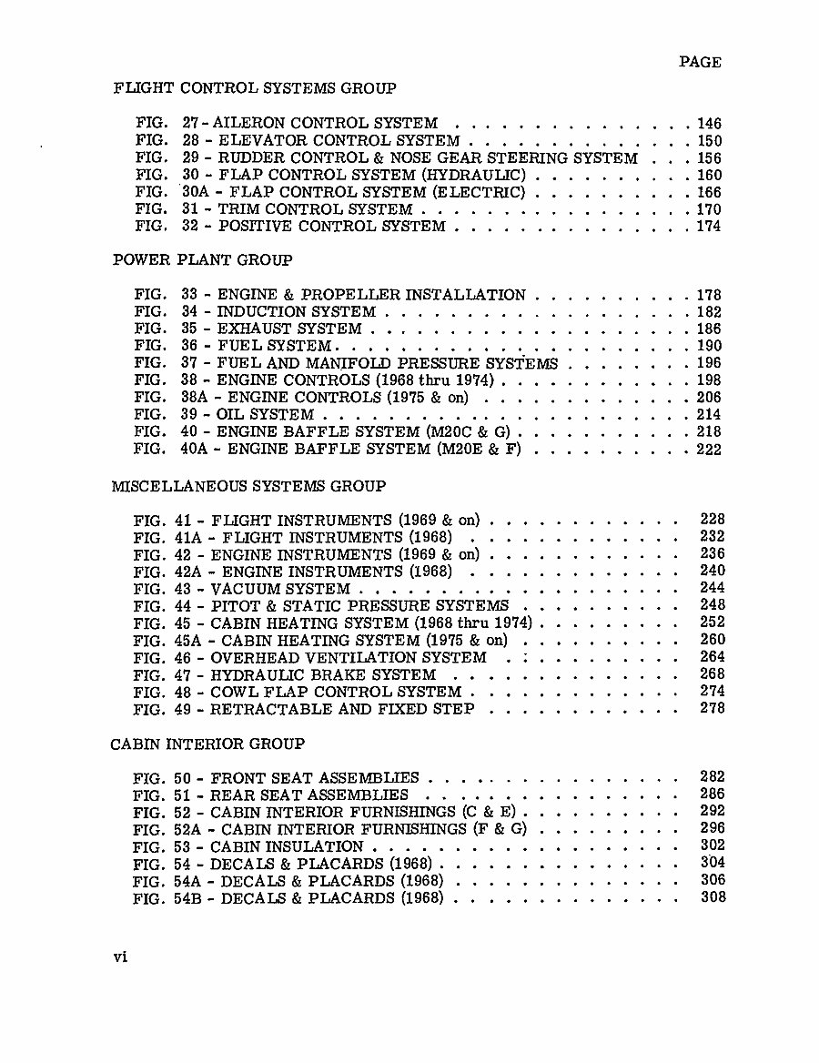 1968-1976 Mooney M20 Series M20C M20E M20F M20G Parts Catalog preview img 8