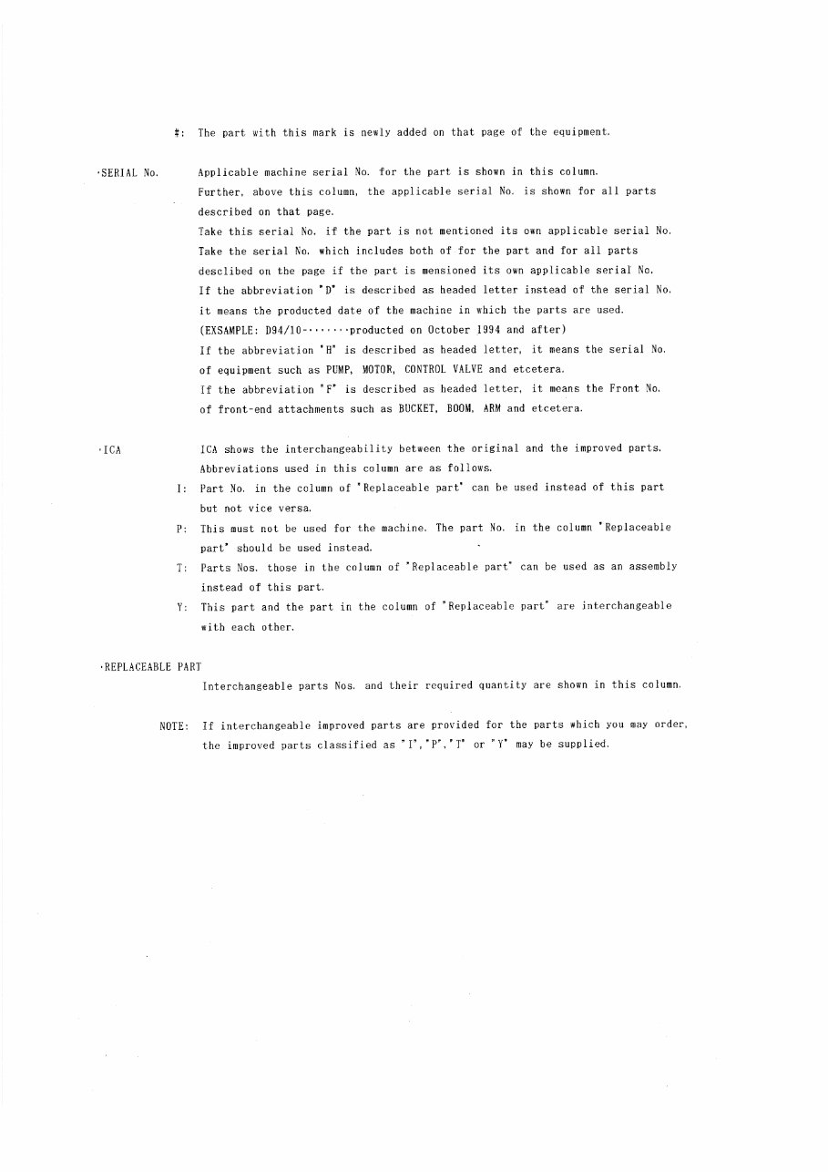 Hitachi EX60-3 / EX60LC-3 Excavator OEM Parts Catalog preview img 9