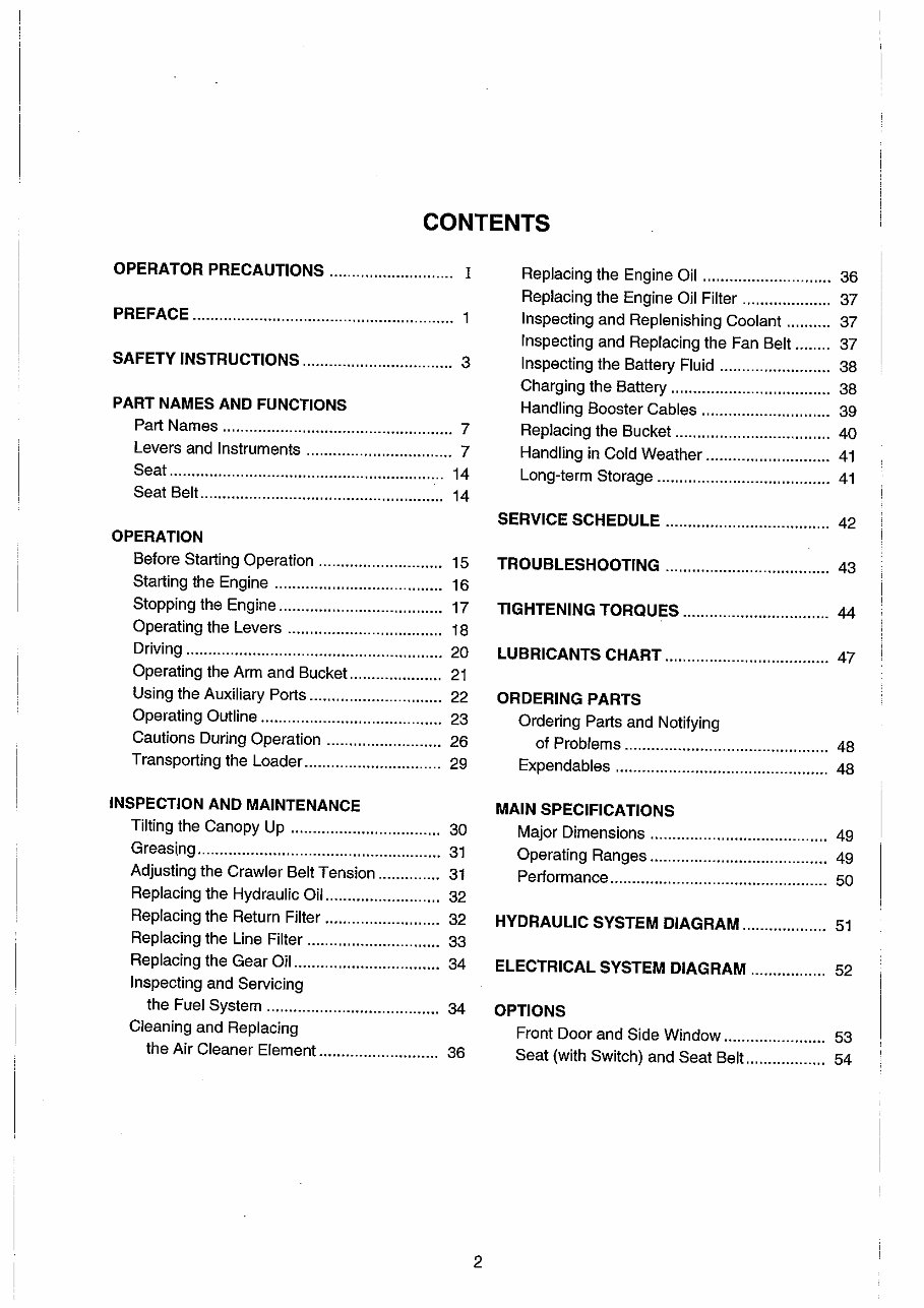 Takeuchi TL26 operators manual preview img 10