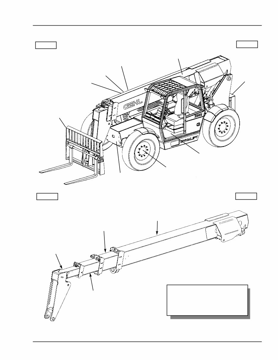 Gehl Dynalift DL7, DL9, DL11, DL12 Telescopic Handlers Parts Manual preview img 3