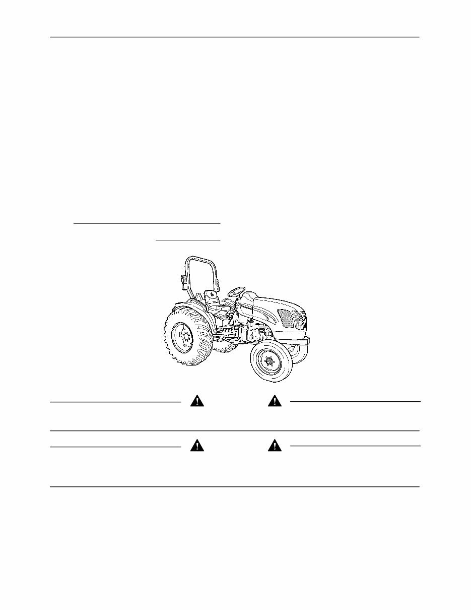 NEW HOLLand T2310 T2320 Tractor With HYDROSTATIC Transmission Operators Manual preview img 2