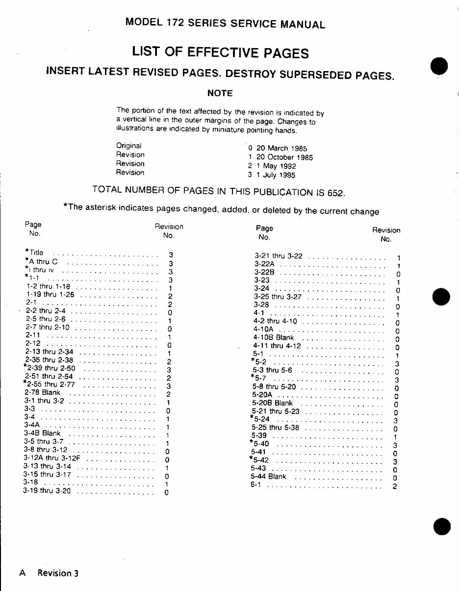 1977-1986 Cessna 172 Series Aircrafts OEM Service & Repair Manual preview img 4