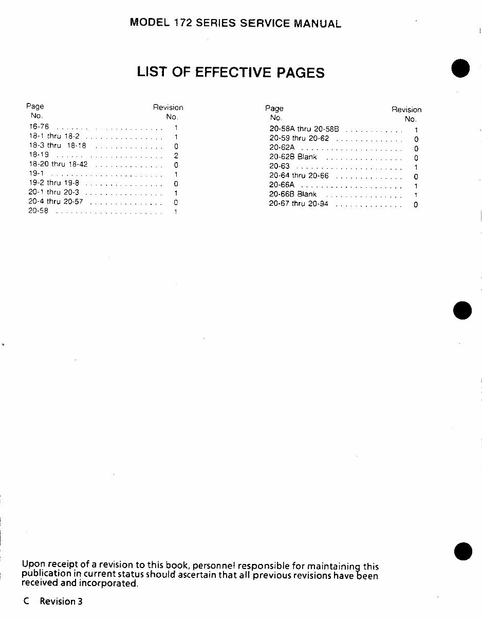 1977-1986 Cessna 172 Series Aircrafts OEM Service & Repair Manual preview img 6