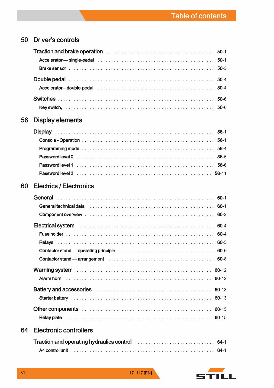 Still Diesel Fork Truck R70-60 R70-70, R70-80 Series: R7044, R7045, R7046 Service Repair Workshop Manual preview img 8