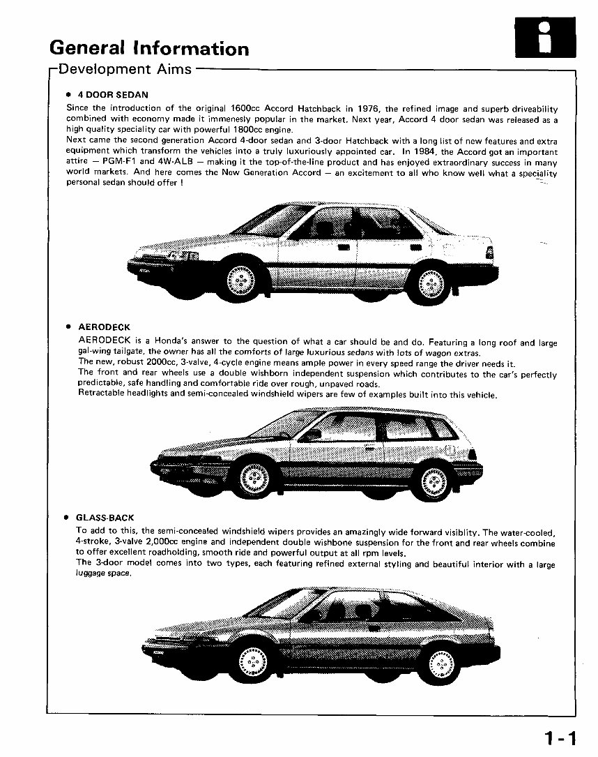 1986-1991 Honda Accord Service & Repair Manual preview img 5