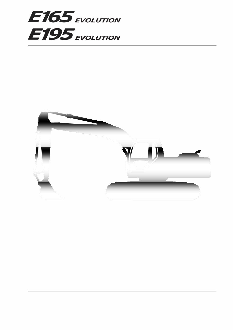Fiat Kobelco E165 E195 Evolution Crawler Excavator Complete Workshop Service Repair Manual preview img 1
