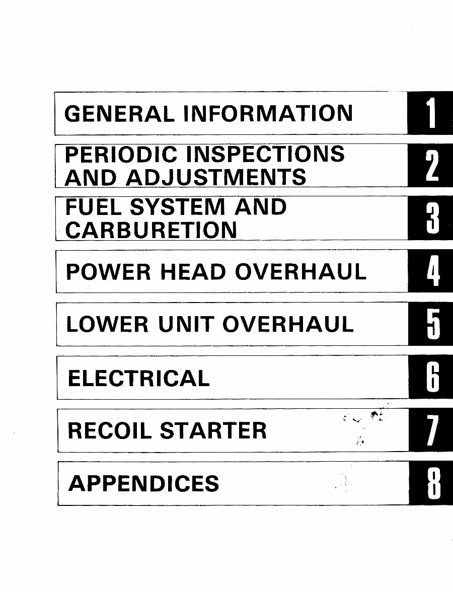 1984-1993 Yamaha 6HP-8HP 2-Stroke Outboard Repair Manual preview img 5