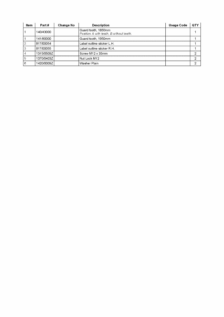 JCB 2CX-AIRMASTER BACKHOE Loader Parts Catalog Manual #4 (SER. NUMBER 00657000-00659598) preview img 7