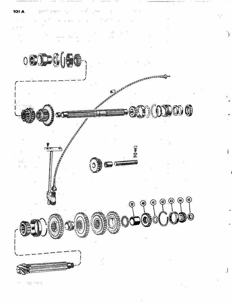 Case IH 32 BACKHOE AND LOADER FOR 530CK TRACTORS 01/60 12/67 Parts Diagrams