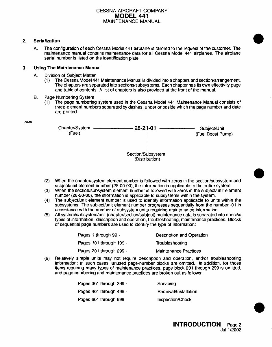 Cessna 441 Maintenance manual D2518-15-13 mm preview img 10