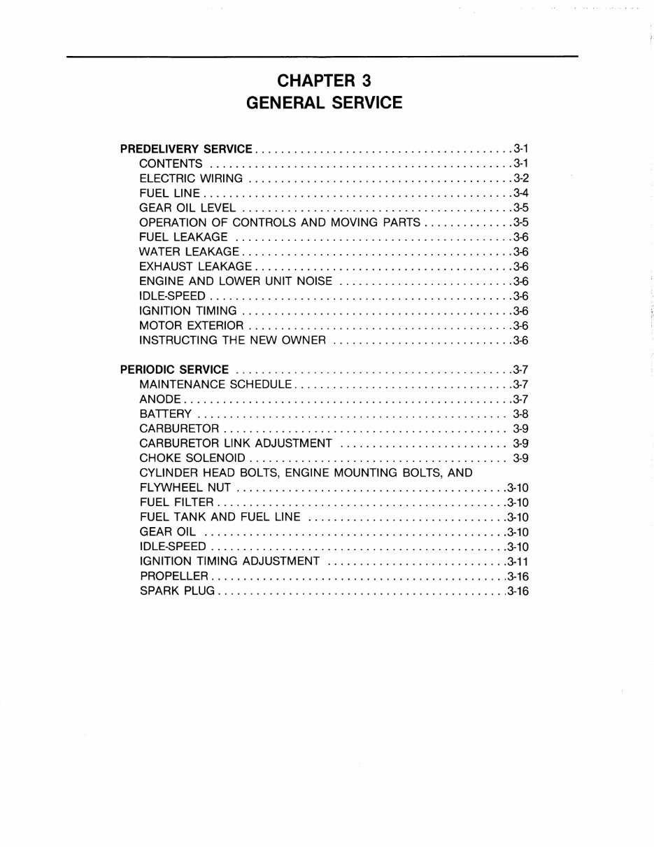 1995 Yamaha CV85E Outboard OEM Service & Repair Manual preview img 6