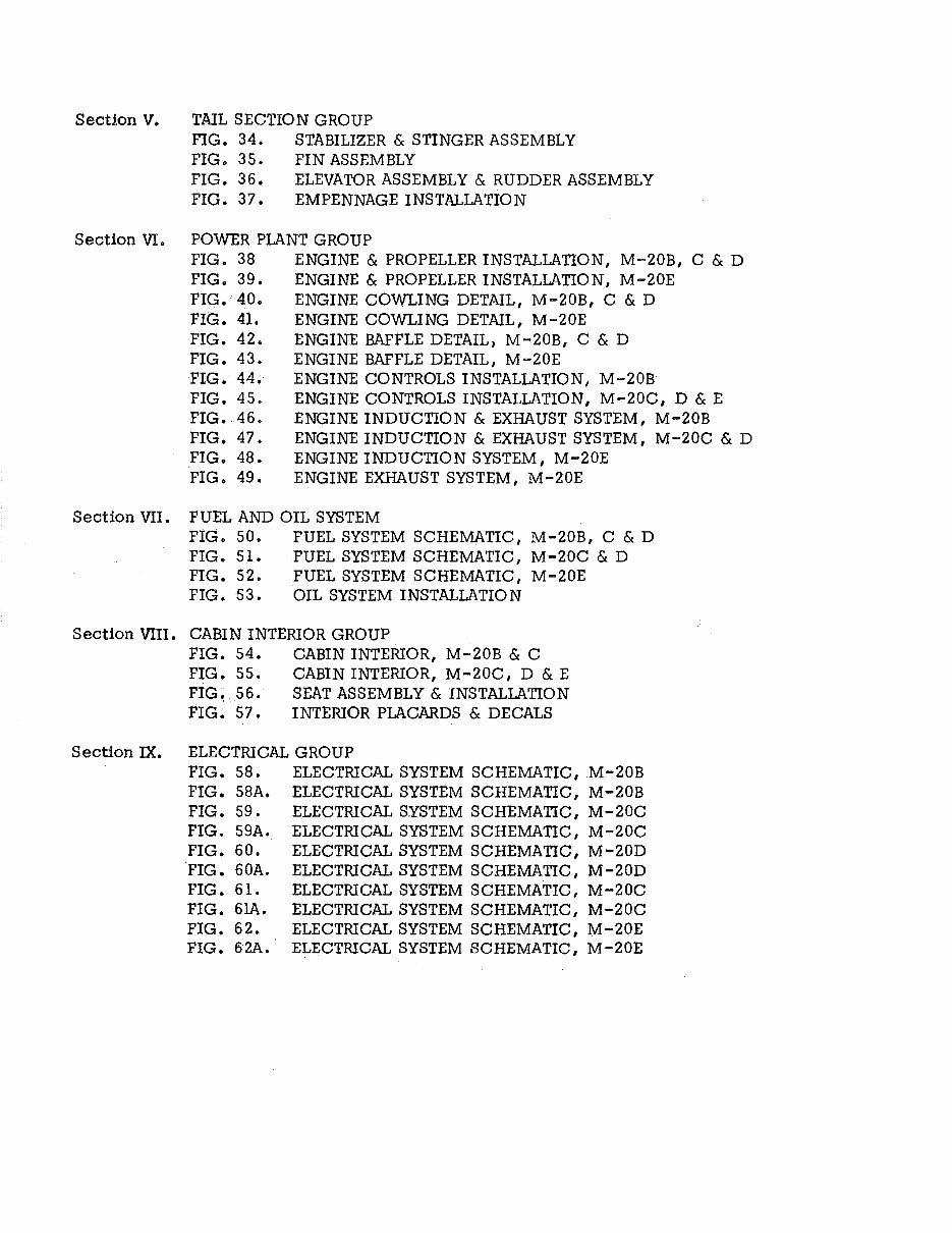 Mooney M20 B C D E IPC parts manual 1961 - 1964 preview img 6