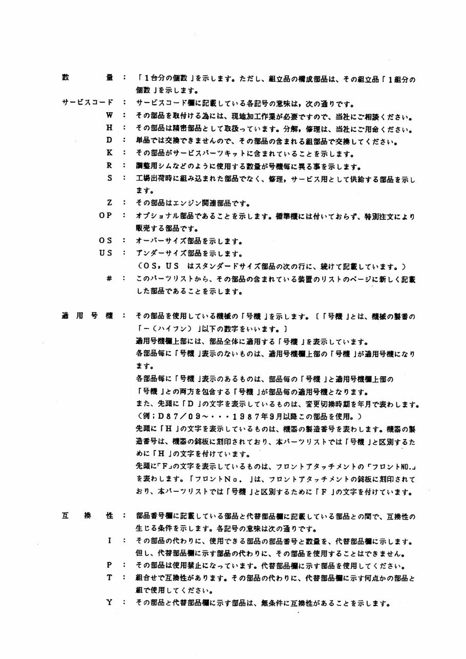 Hitachi EX200 and EX200LC parts manual. 2manuals preview img 3