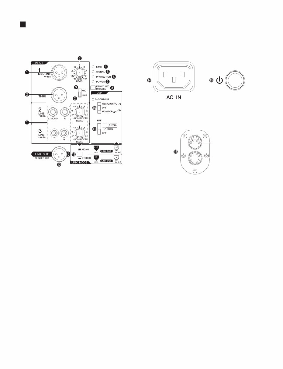 Yamaha dxr8 dxr10 dxr12 dxr15 dxr full repair service manual preview img 4