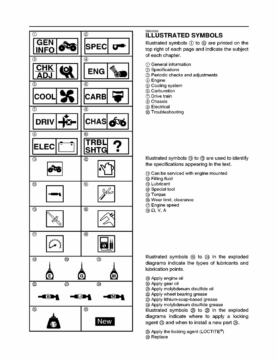 Yamaha GRIZZLY 450 4X4 Service Manual preview img 6