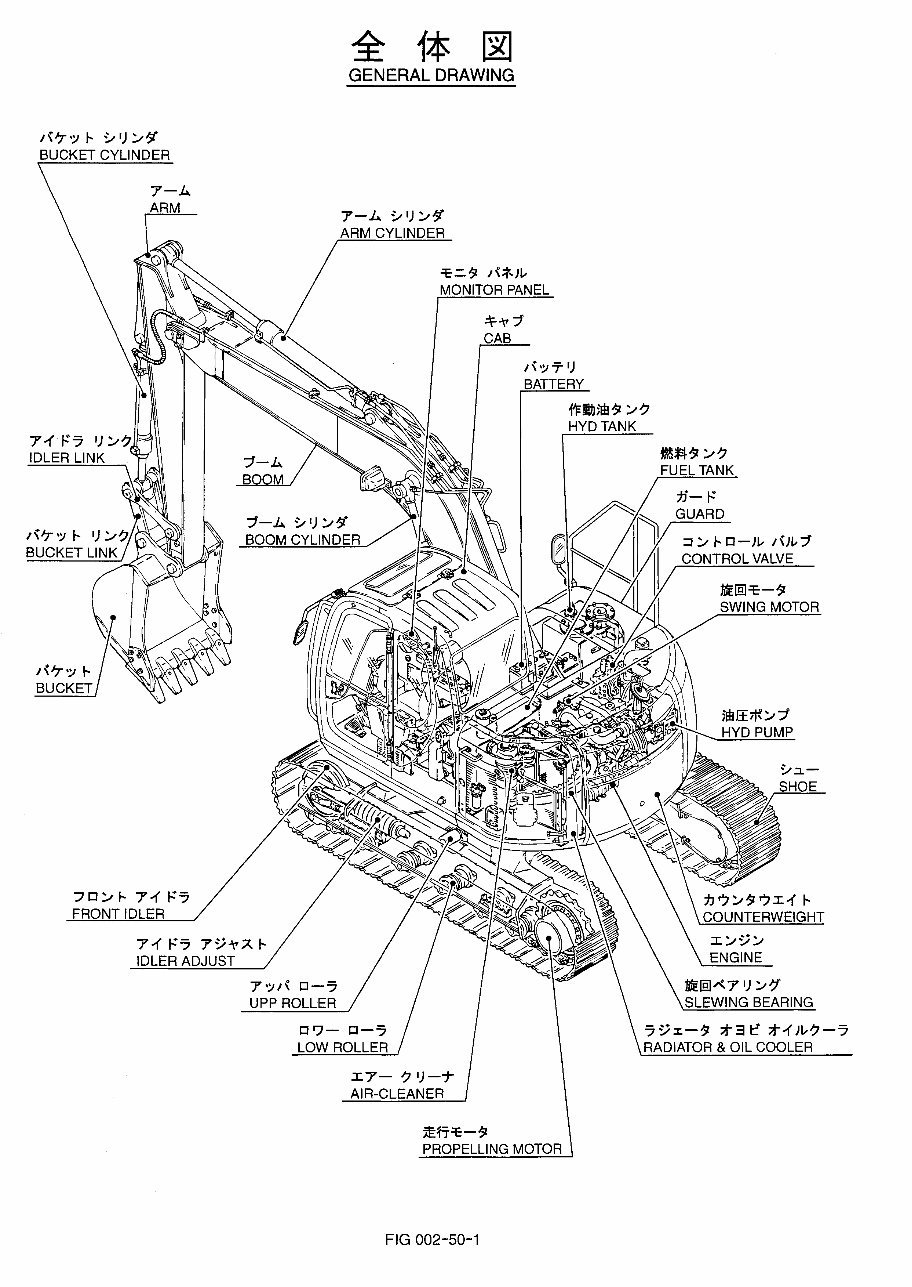 Kobelco SK135SR-1E, SK135SRLC-1E, SK135SR-1ES, SK135SRLC-1ES Crawler Excavator Parts Manual INSTANT preview img 8