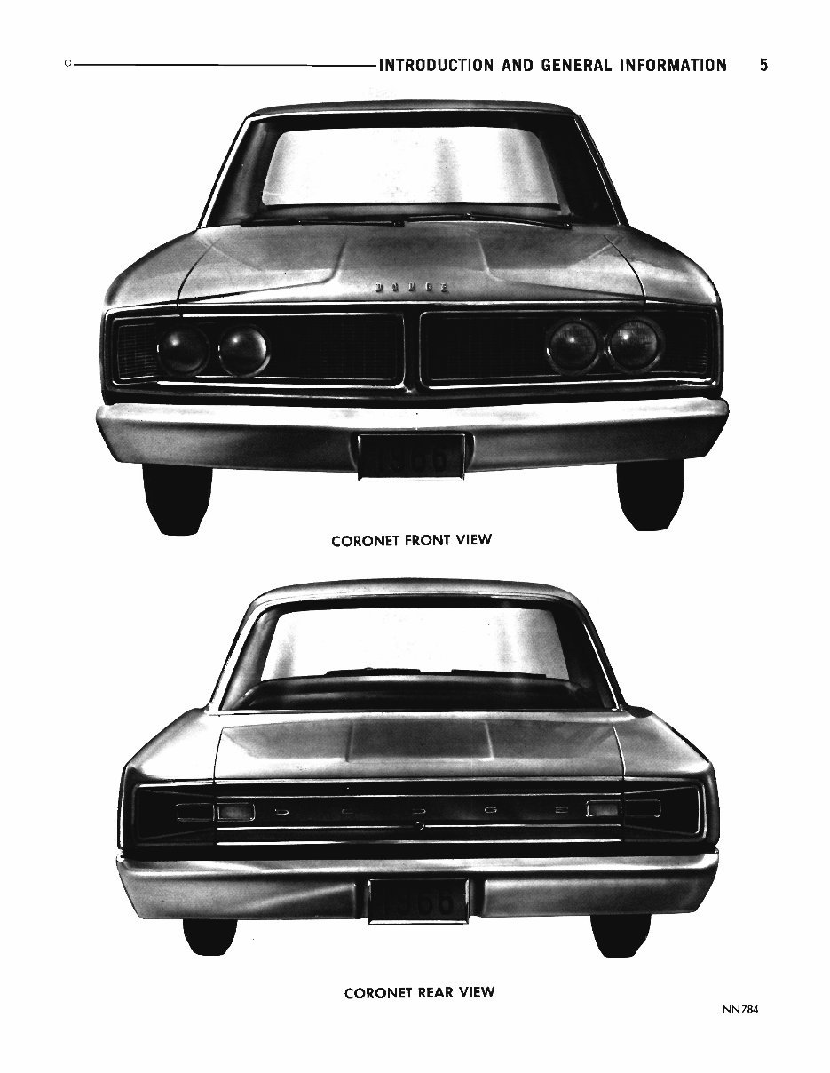 1966- Dodge Dart Coronet Service & Repair Manual preview img 6