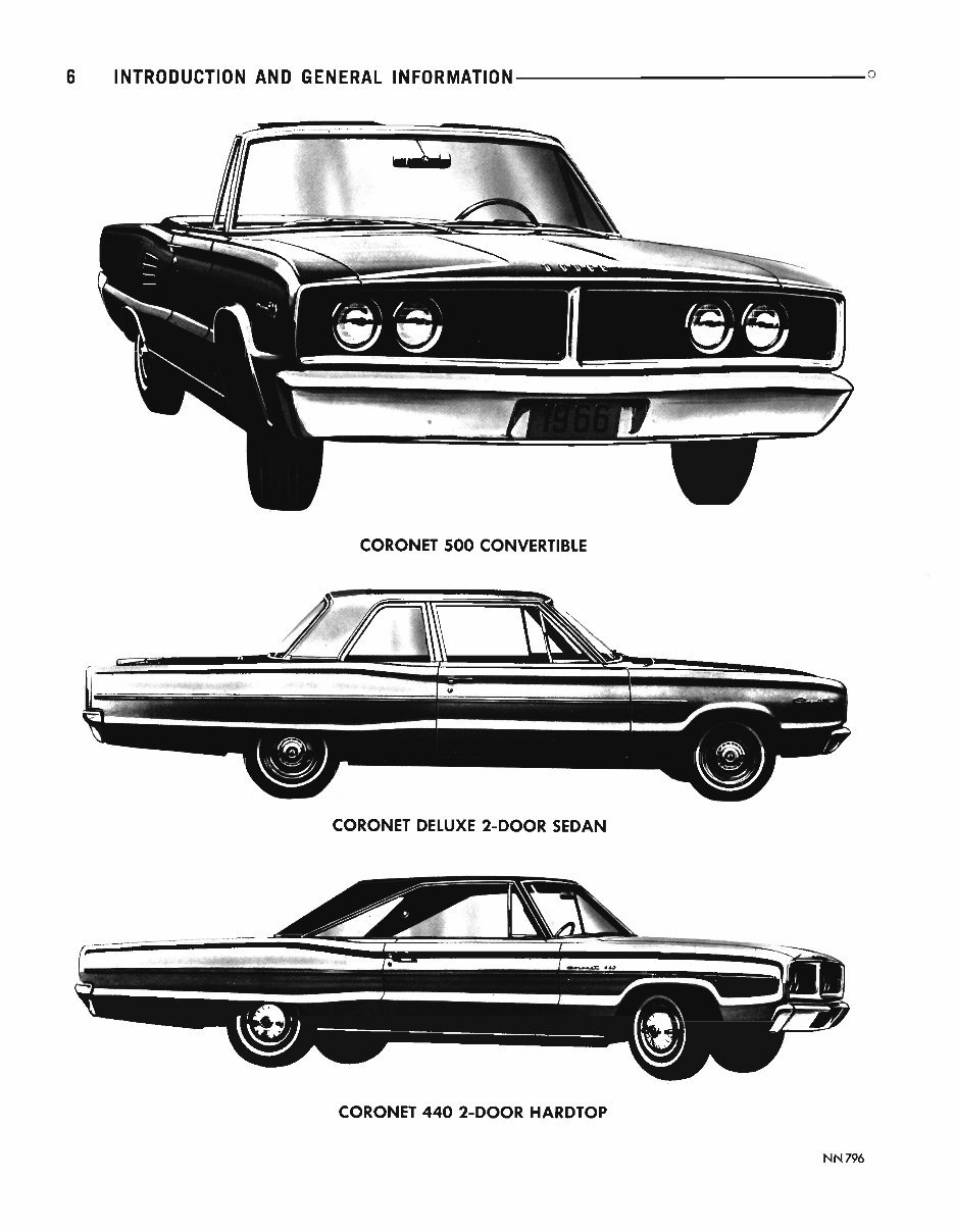 1966- Dodge Dart Coronet Service & Repair Manual preview img 7