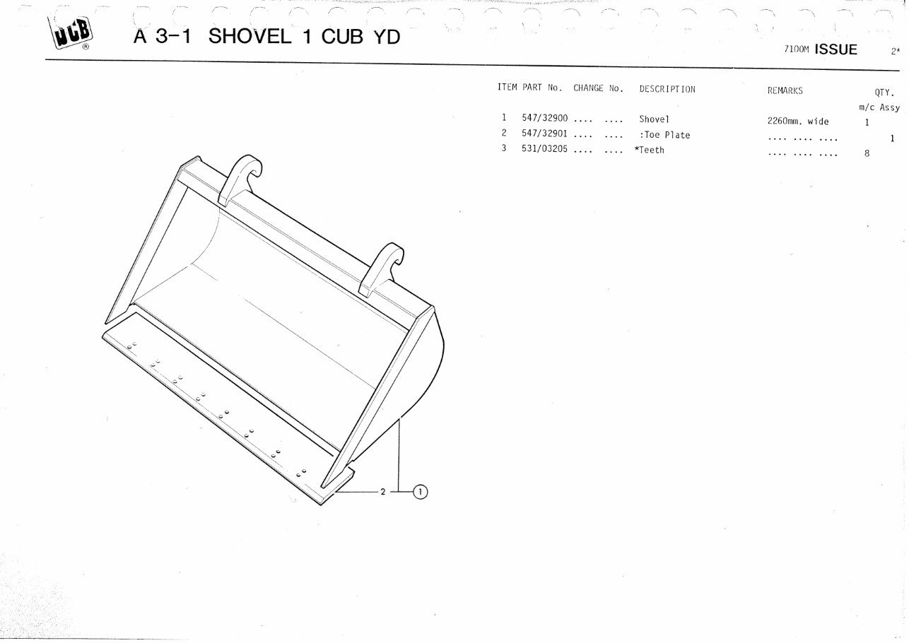 Jcb Loadall 520-2/4 520-2hl/4hl 520M-2/4 Parts Manual preview img 8