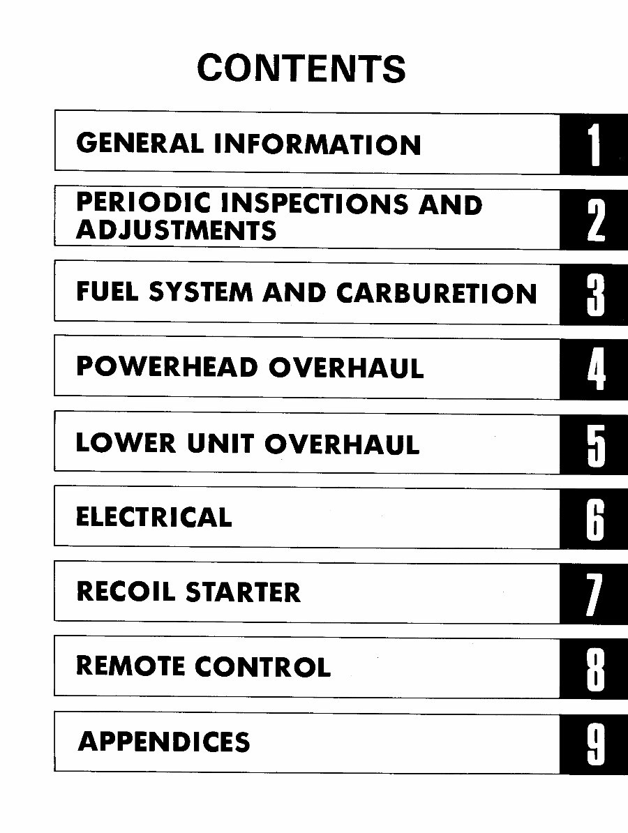1983-1994 Yamaha 9.9HP 15HP 2-Stroke Outboard Repair Manual preview img 6