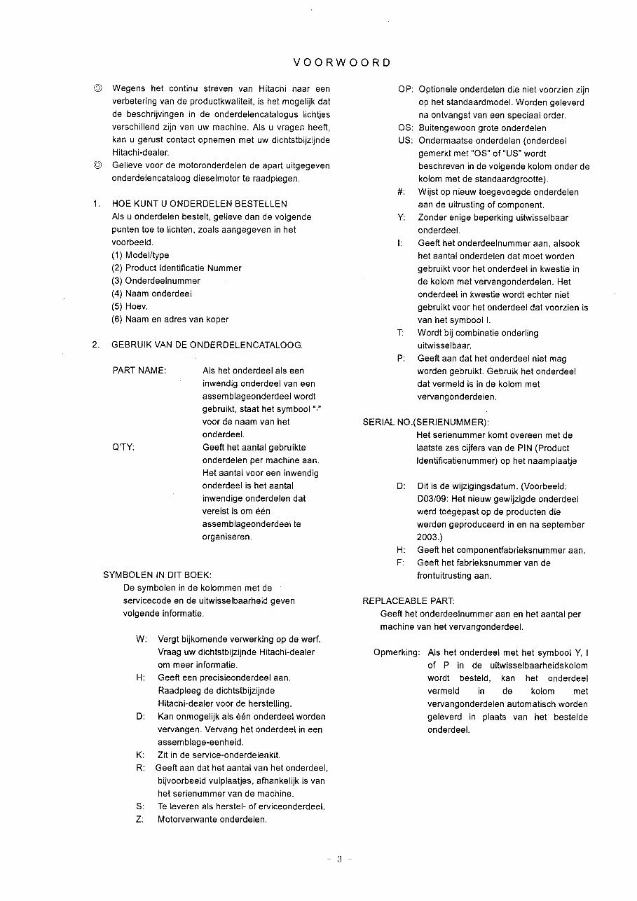HITACHI ZAXIS ZX230 ZX230LC ZX240H ZX240LCH ZX240K ZX240LCK ZX250 ZX250LC ZX250LCN Excavator Parts Catalog Manual preview img 7