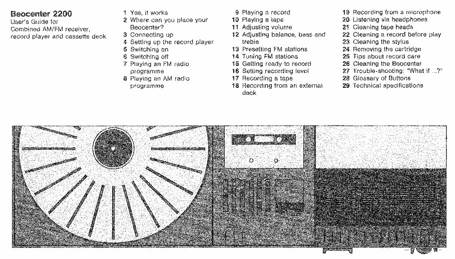 Bang Olufsen Service Manual Owners Manuals preview img 3
