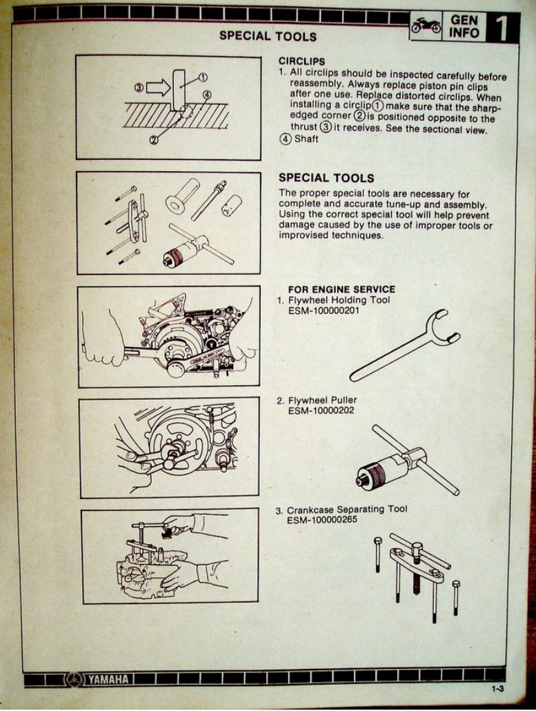 1985-1996 Yamaha Rx100 Rx 100 Service & Repair Manual preview img 7
