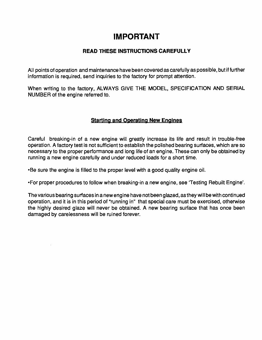 Continental TM20 TM27 Gasoline & LPG Engines TM Series Workshop Service Repair Manual # 1 preview img 3