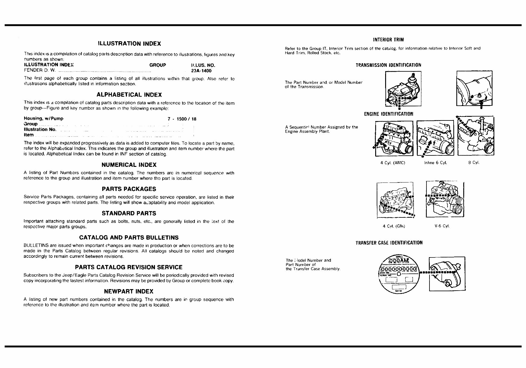 1981-1986 Jeep CJ/SJ/XJ/MJ/J10/J20 Parts Catalog preview img 3