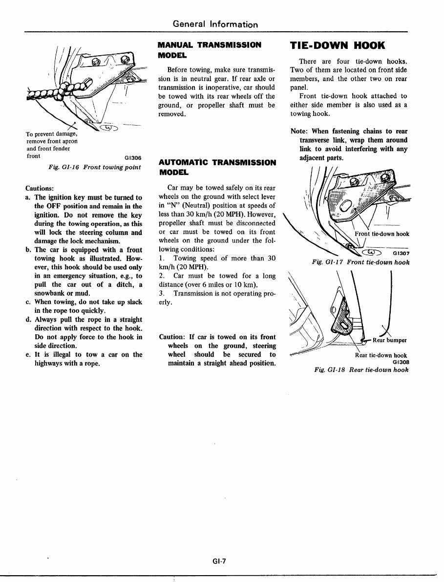1976-1977 Datsun 280Z Service & Repair Manual preview img 9