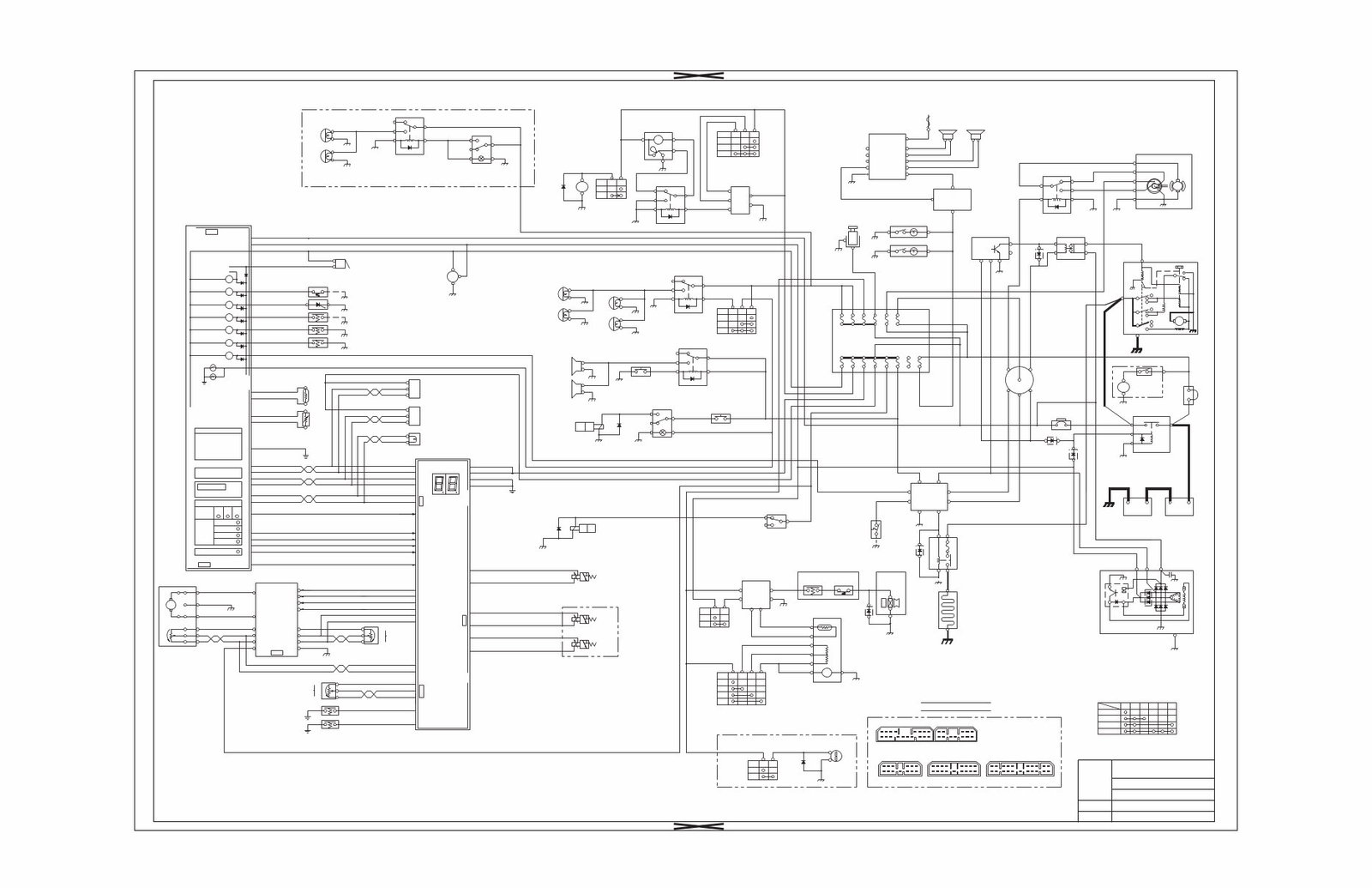 DAEWOO SOLAR 400LC-lll Electrical Hydraulic SCHEMATIC Manual preview img 2