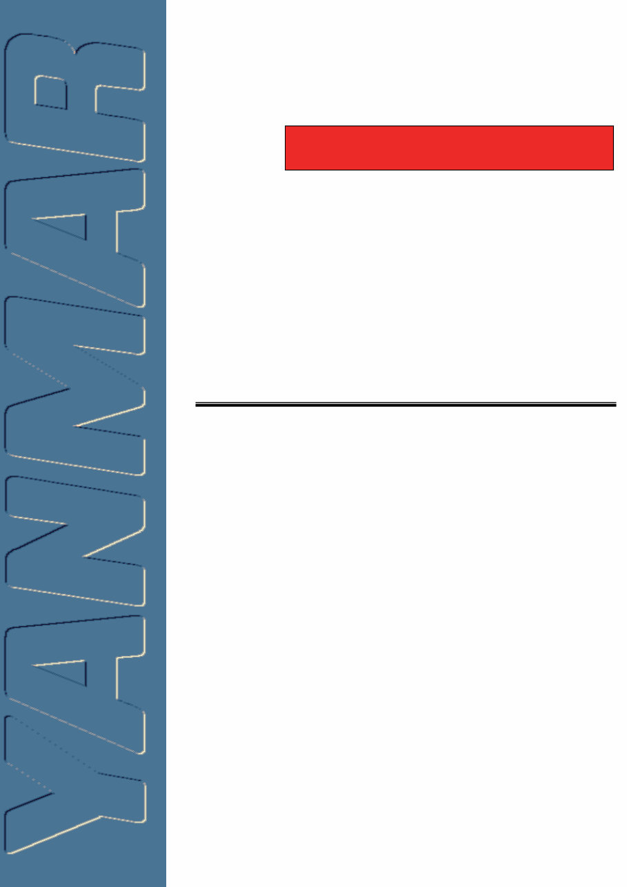 Yanmar Industrial Engine 2tnv70, 3tnv70, 3tnv76 Workshop Service Repair Manual preview img 1